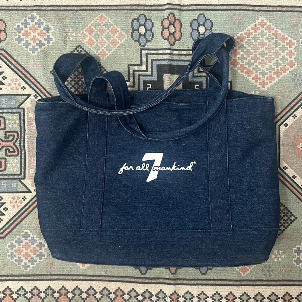 Reusable denim bag 7 for all mankind